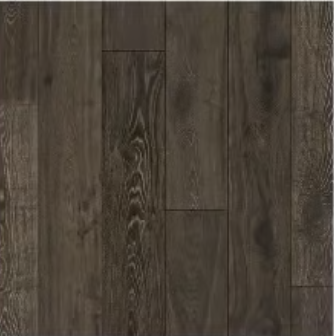Dark wood plank flooring with natural grain patterns and variation