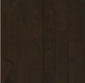 Dark brown hardwood flooring with vertical wood grain pattern