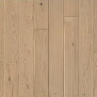 Light tan hardwood flooring with varied plank widths and natural grain patterns